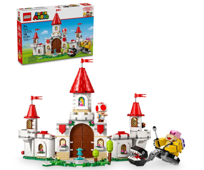 Klocki LEGO® LEGO Super Mario 71435 Roy i bitwa na zamku Peach
